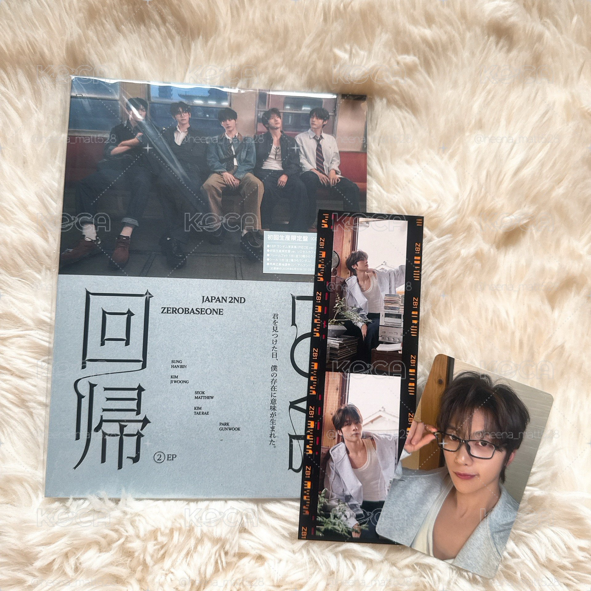 ZB1 日專回歸Love 初回限定盤 馬修set