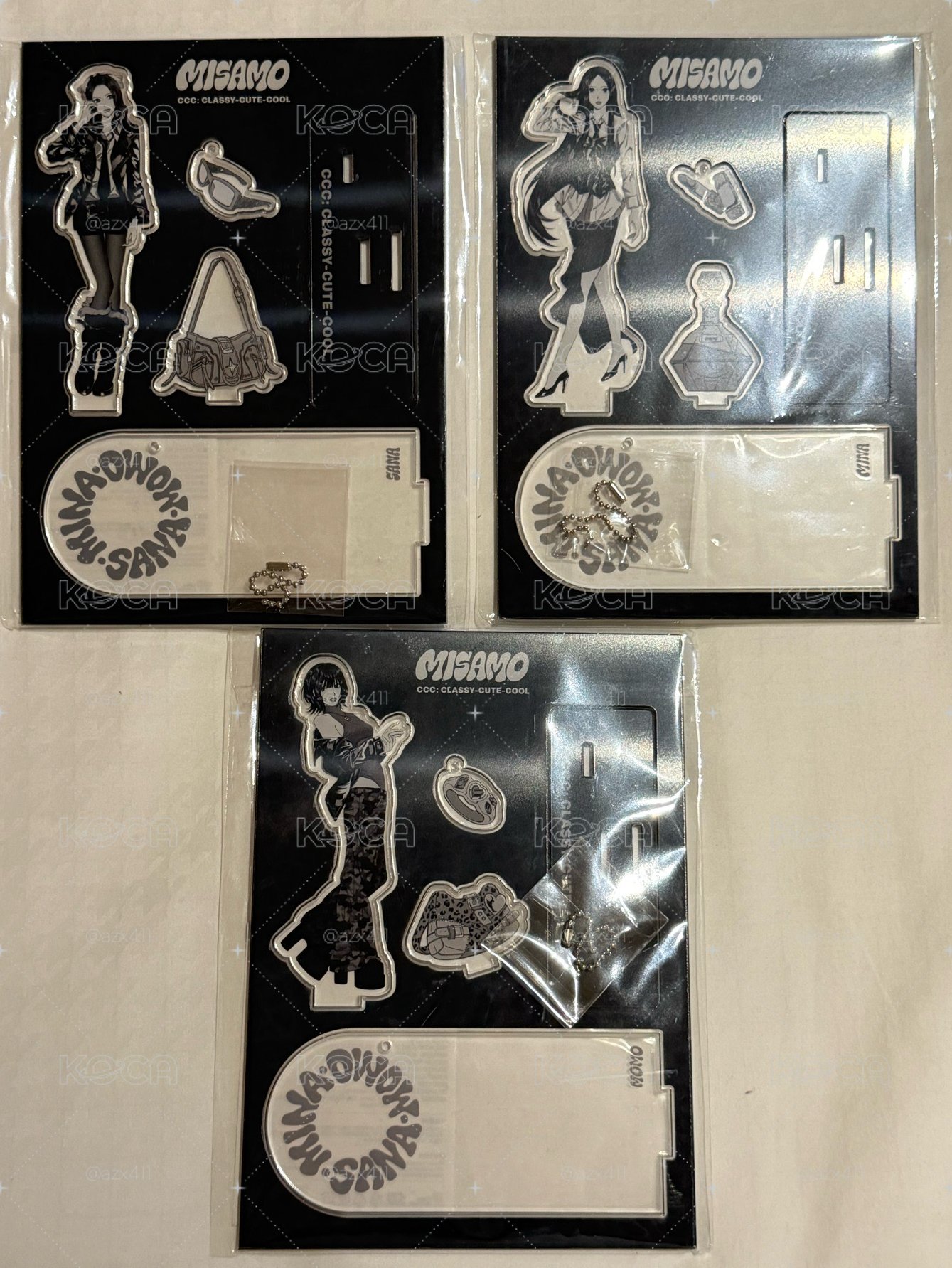 MISAMO 三週年快閃店 立牌 不含卡