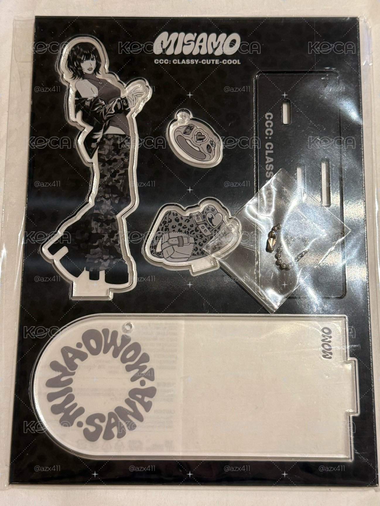 MISAMO 三週年快閃店 立牌 不含卡