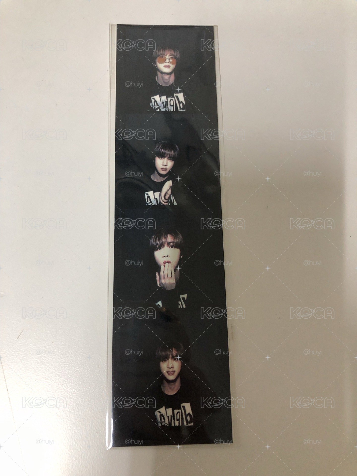 BTS Jin 金碩珍 四格照、專卡