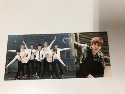 BTS Jin 金碩珍 四格照、專卡