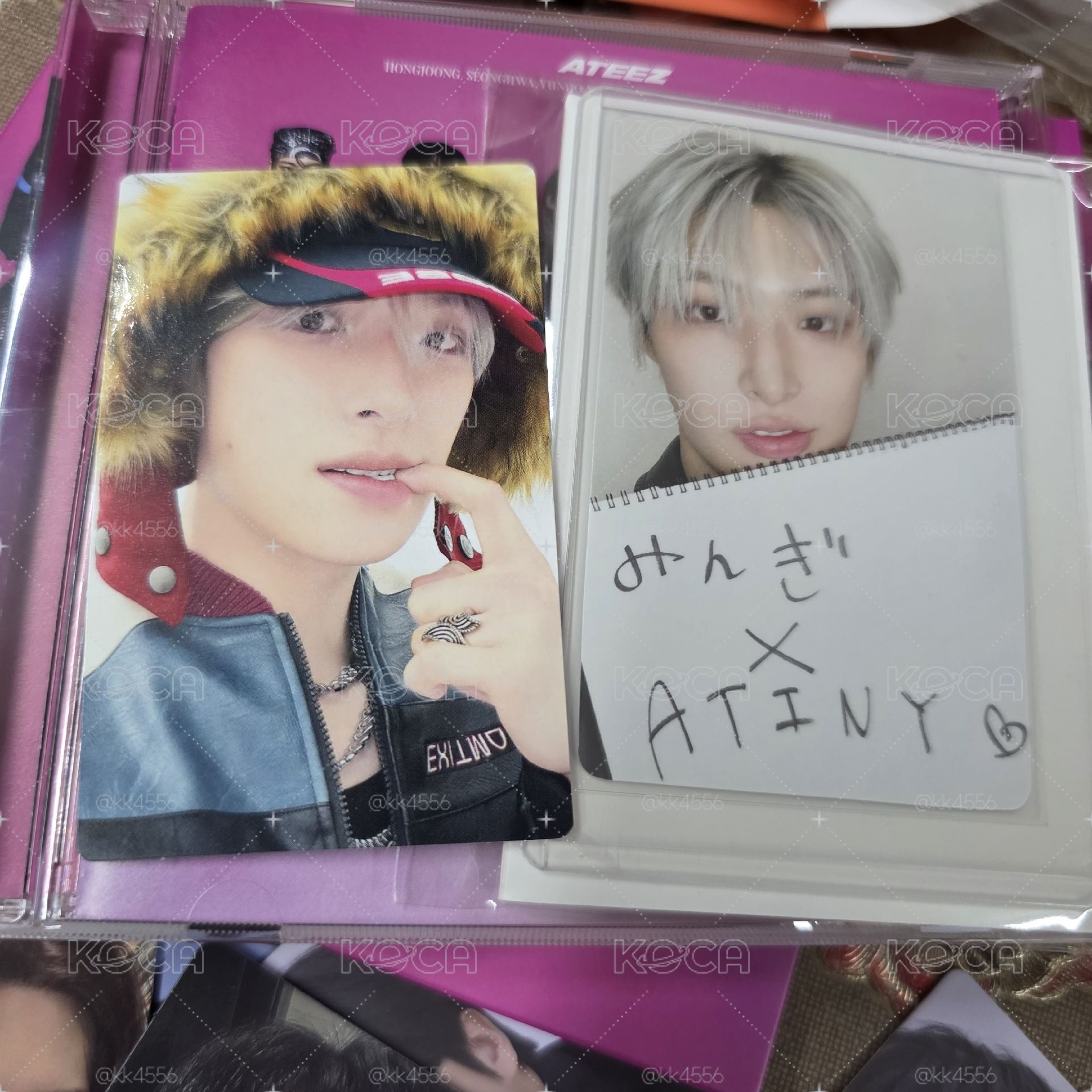ATEEZ 旼琦 ATINY盤專卡