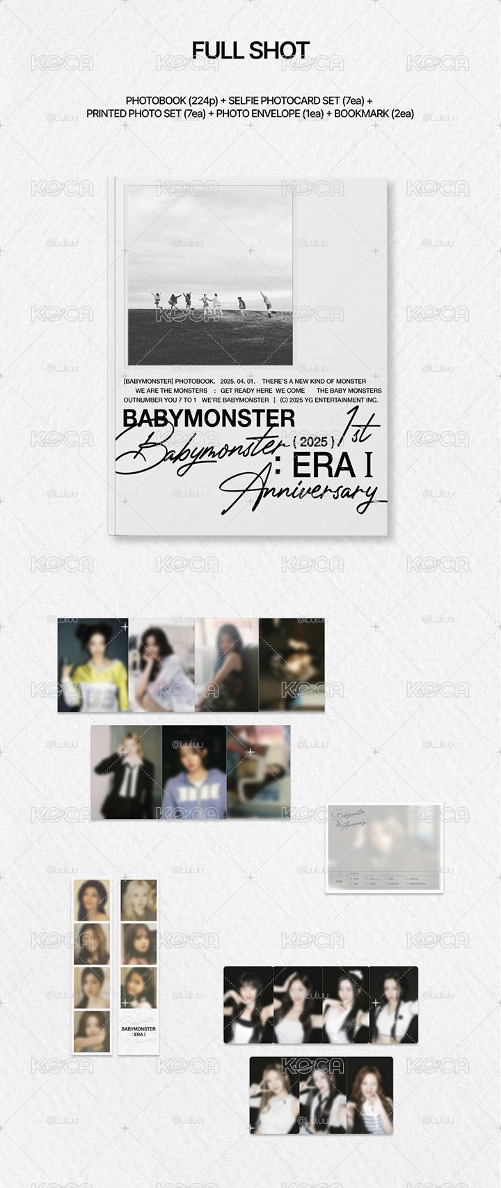BABYMONSTER 一周年寫真(全新未拆無特典)