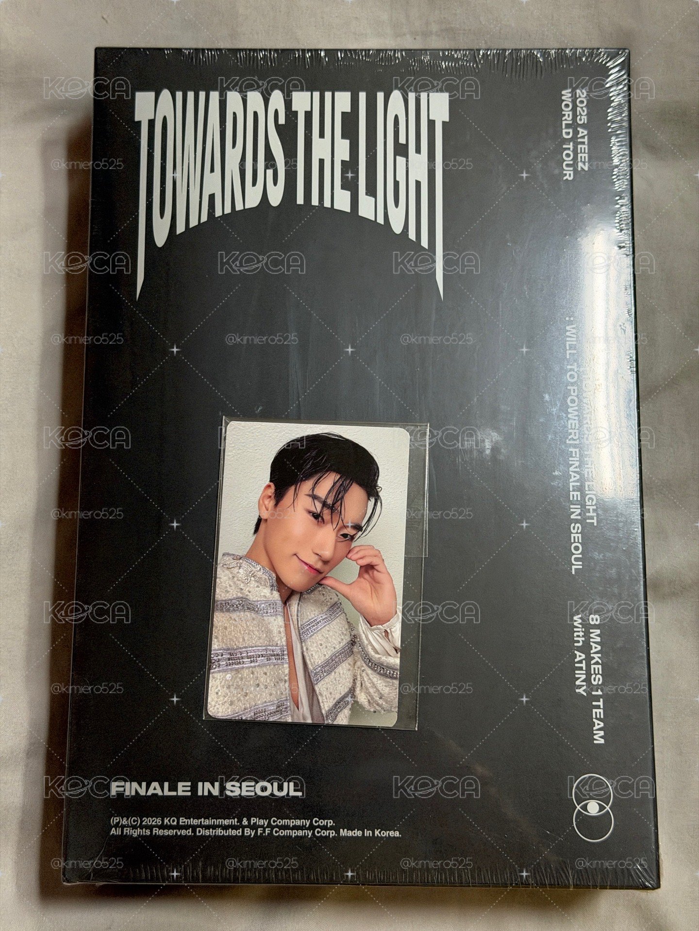 （現貨含崔傘Yes24特典）Towards the Light FINALE in Seoul 回憶錄 PLAYCODE