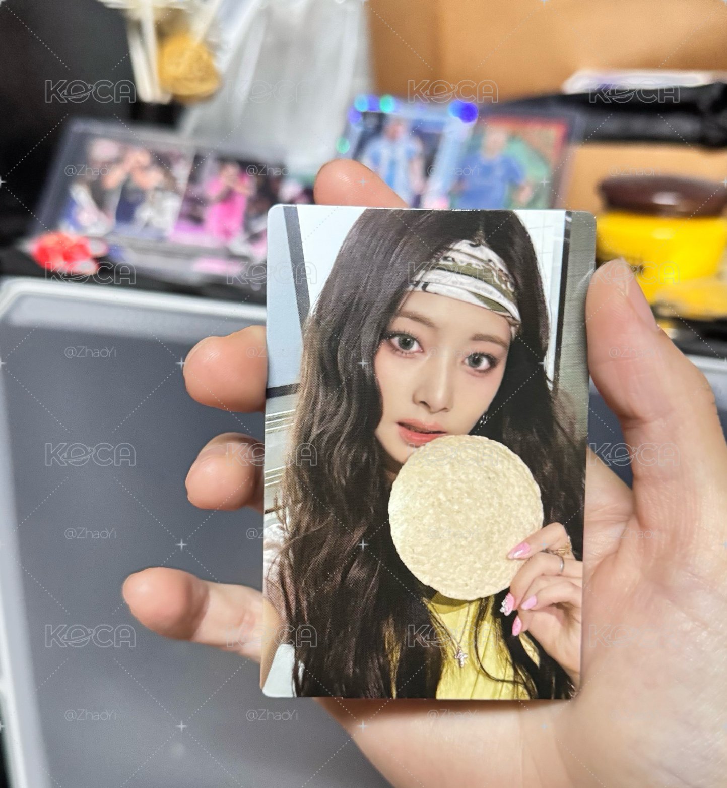 子瑜 打歌卡