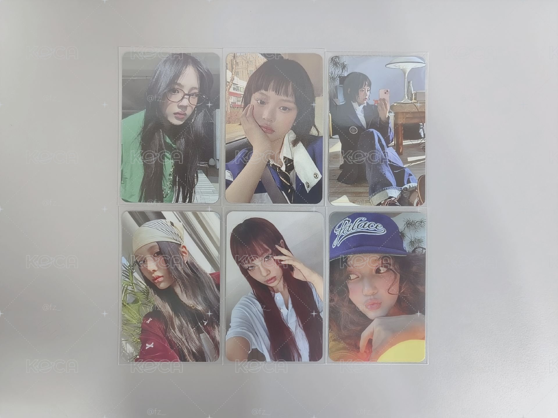 NewJeans專卡迷你盤（6張）