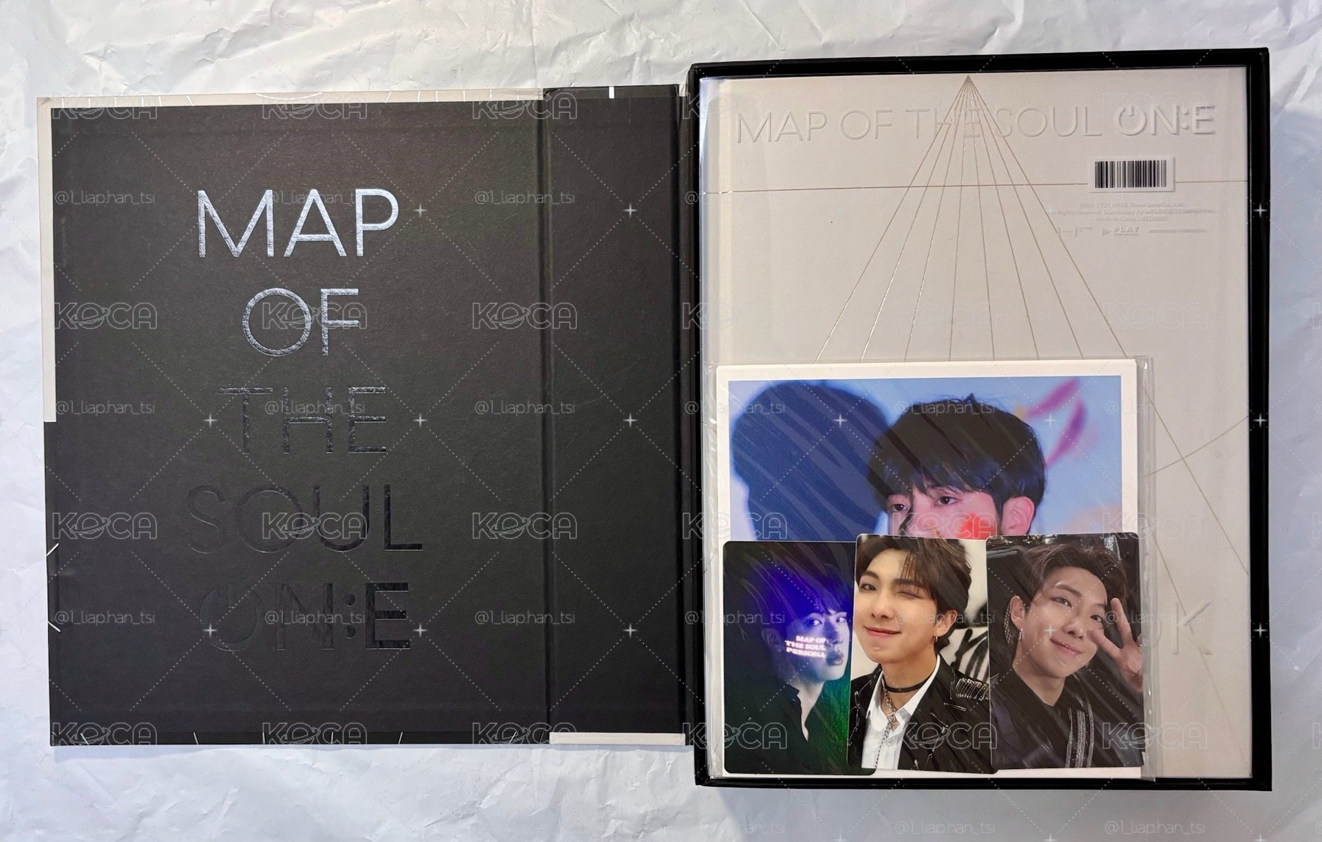 BTS MAP OF THE SOUL ON:E CONCEPT PHOTOBOOK SPECIAL SET