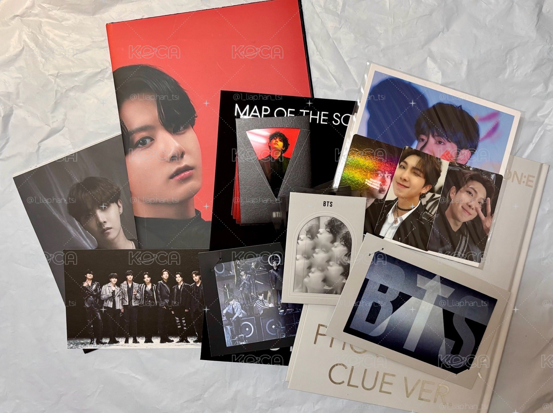 BTS MAP OF THE SOUL ON:E CONCEPT PHOTOBOOK SPECIAL SET