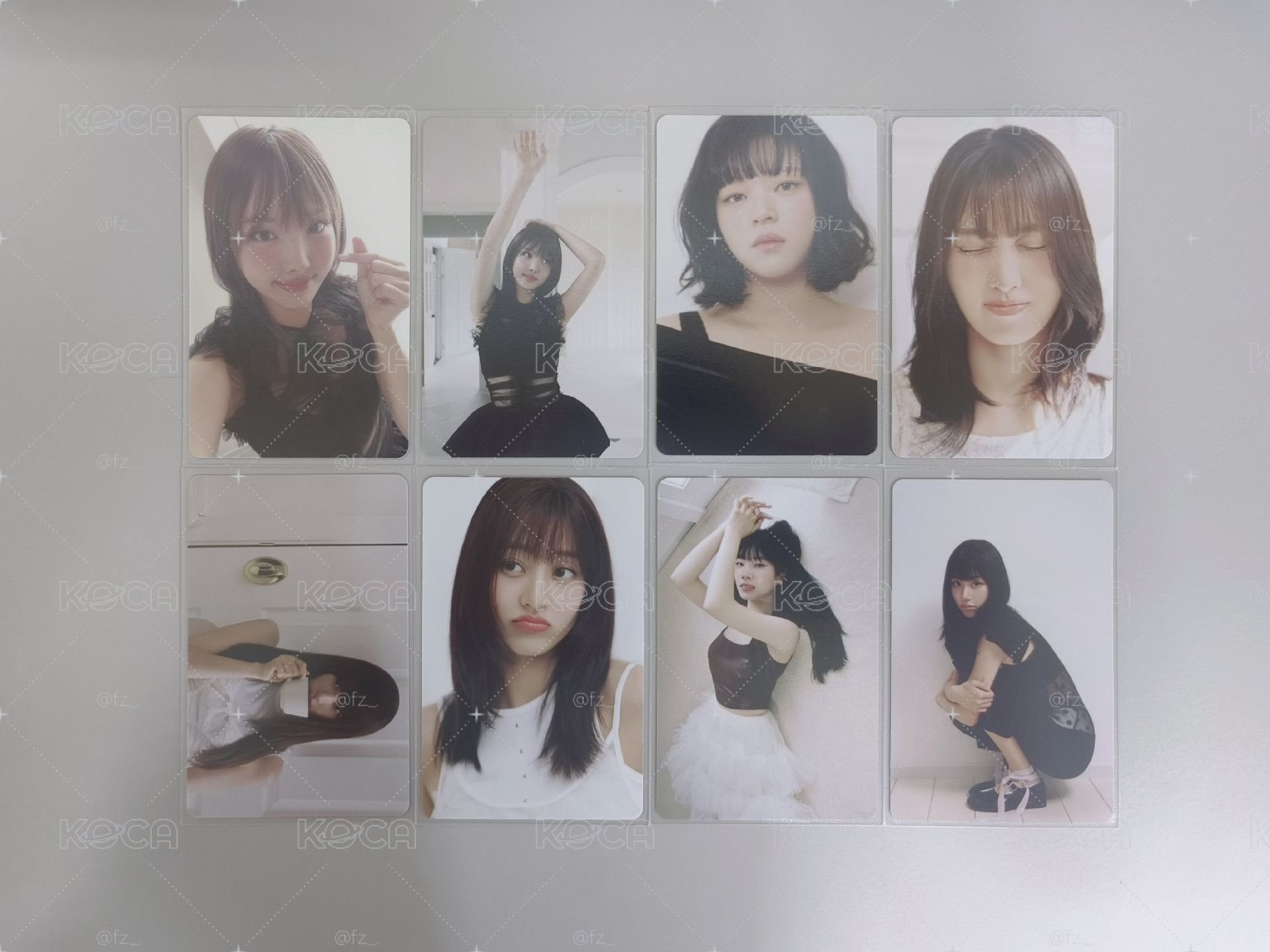 Twice專卡迷你盤（8張）