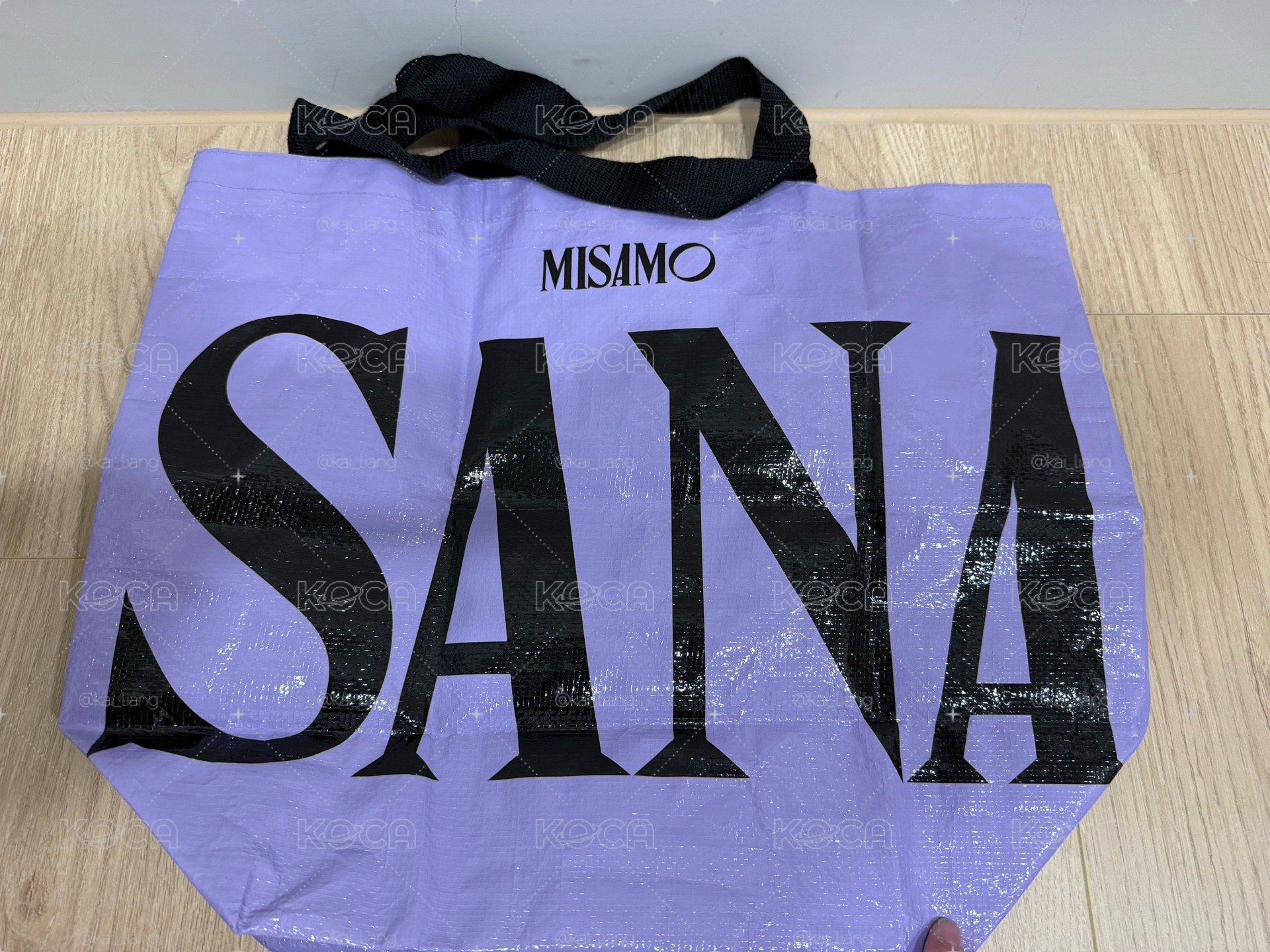 Twice MISAMO Sana 蛇皮袋 購物袋