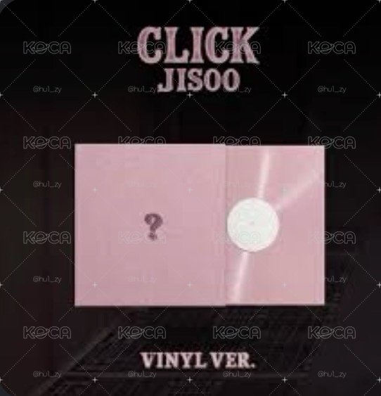 JISOO CLICK 一般黑膠