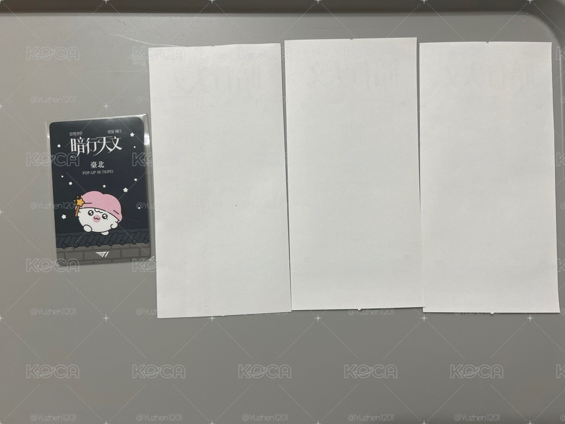 T1台北快閃店Keria滿額卡