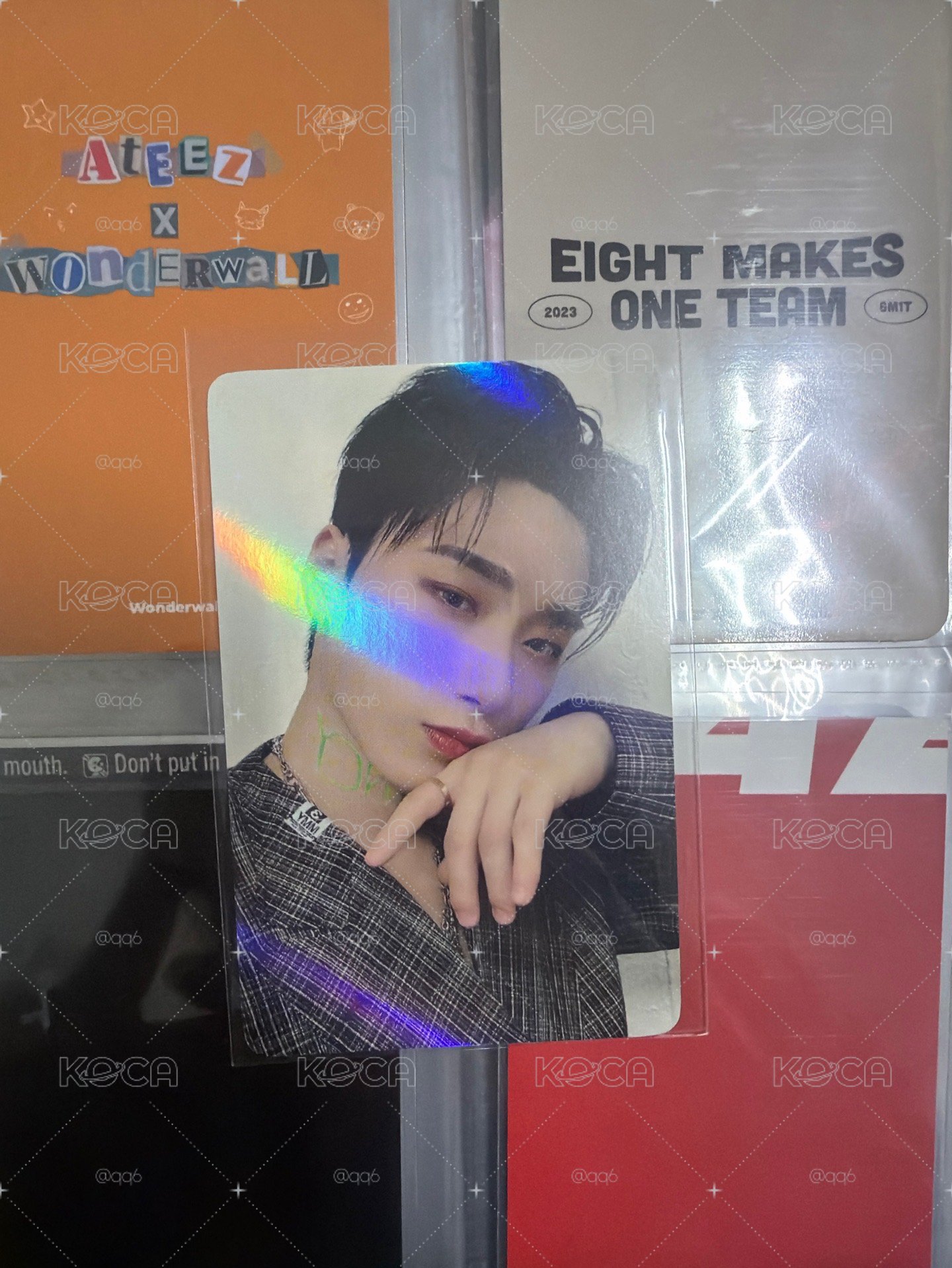 ATEEZ 崔傘 小卡