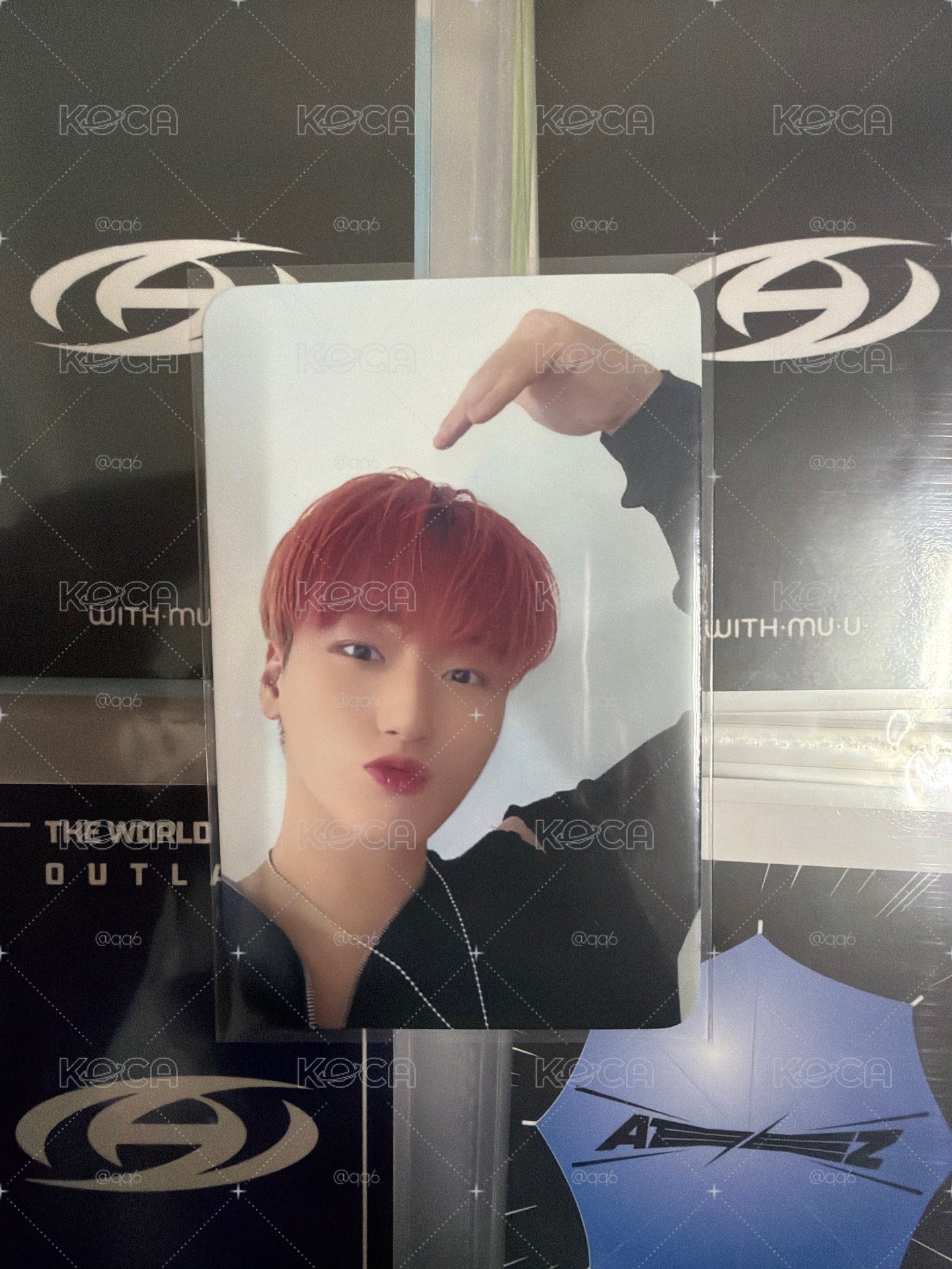 ATEEZ 崔傘 小卡