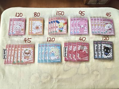 （勿直接下單）萬代 三麗鷗 餅卡 食玩卡