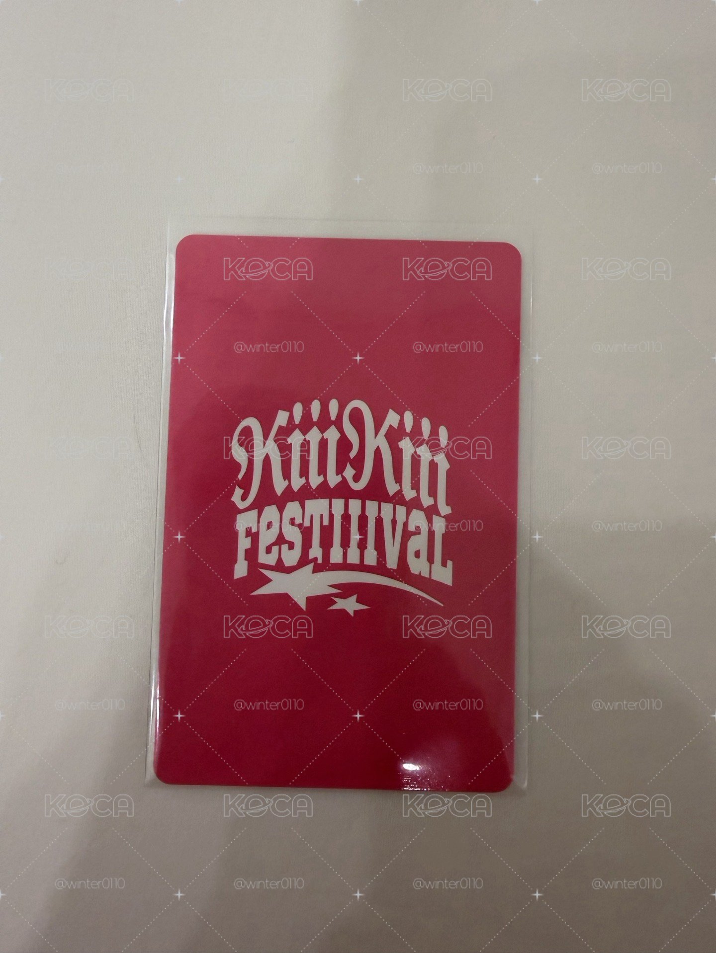 kiiikiii kya 入場卡 day1