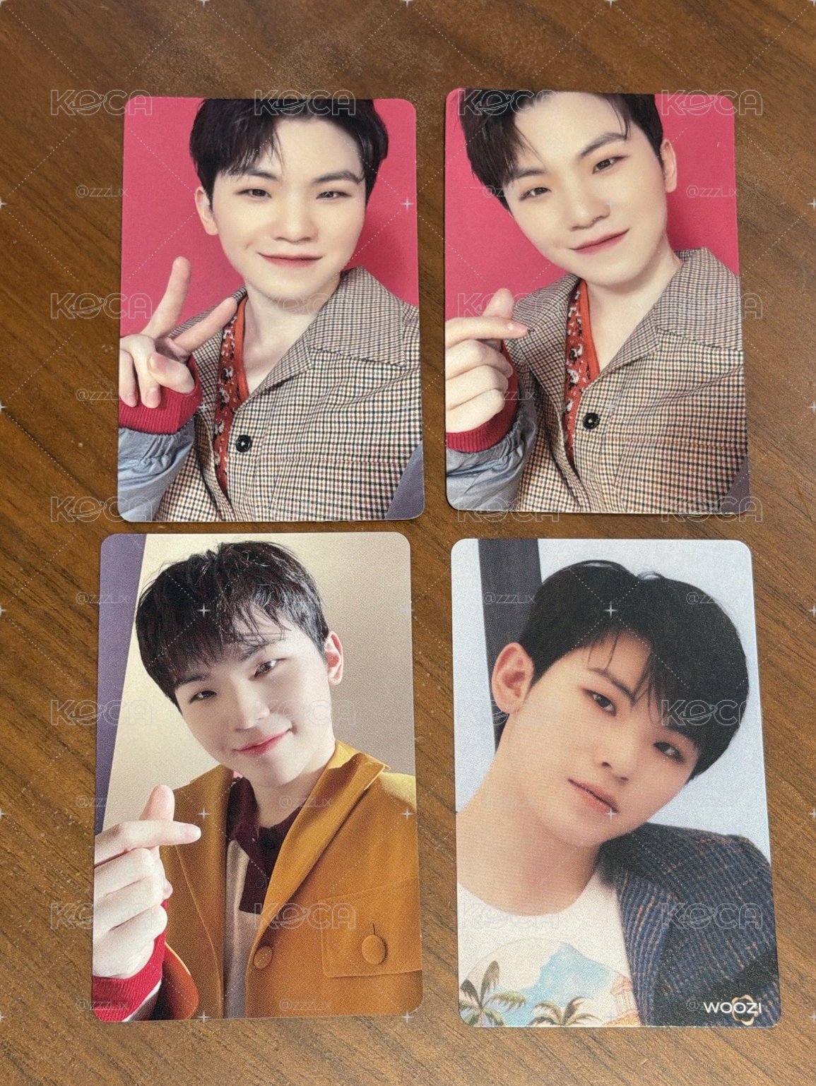 SEVENTEEN Woozi Not alone 日單 專卡 小盤 特典