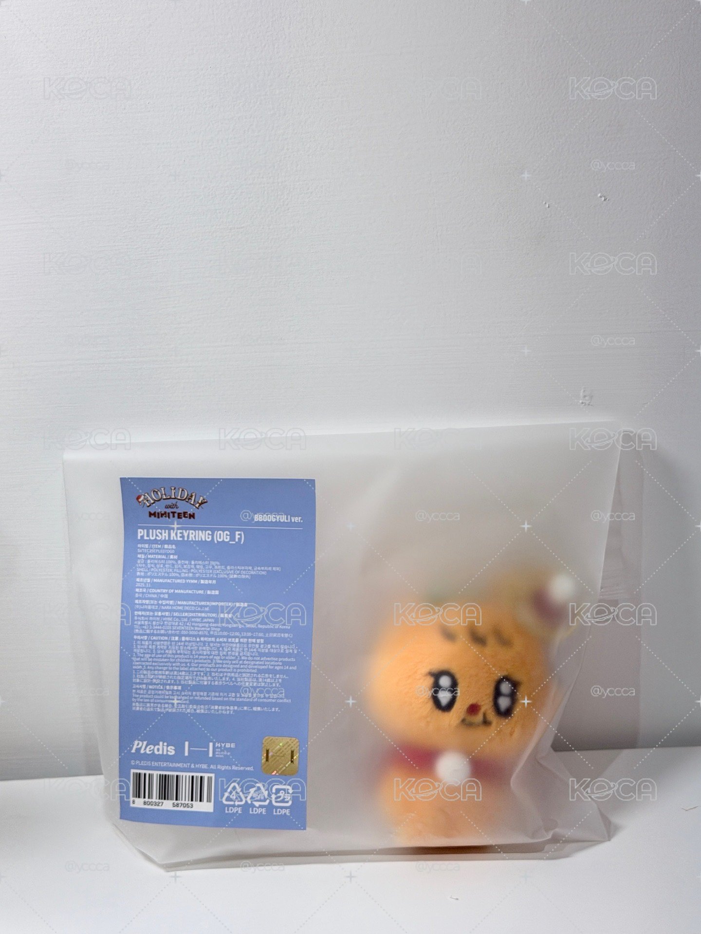 MINITEEN 聖誕鑰匙圈 寬