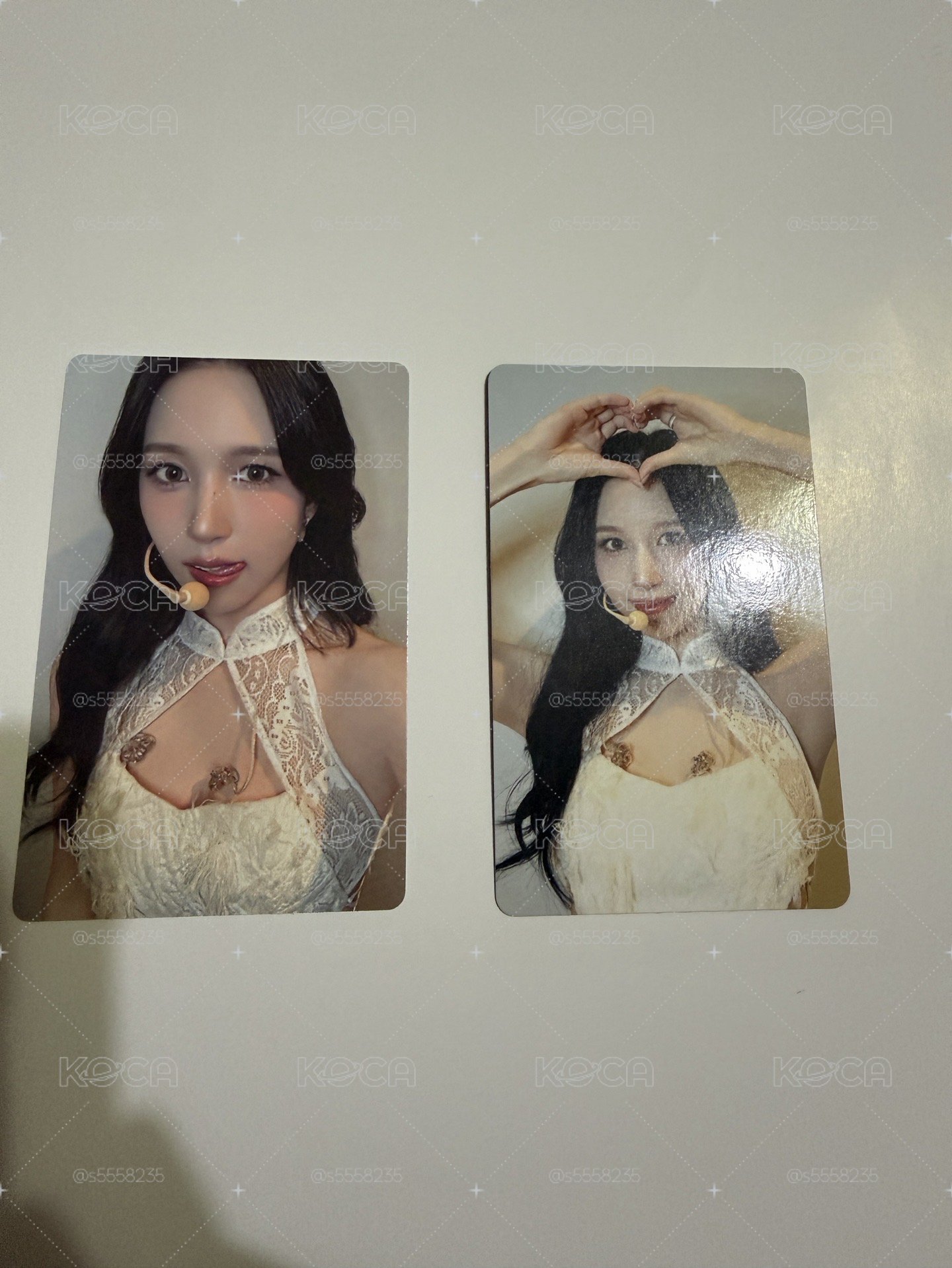 仁川藍光 Mina set Fans特典 小卡