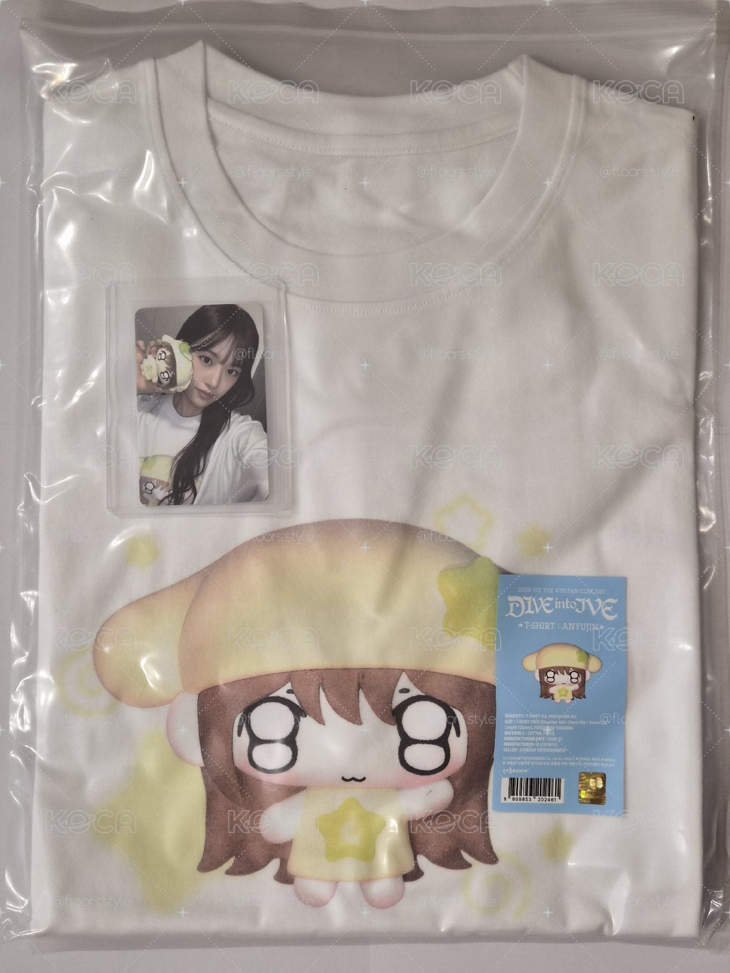 IVE 4th FC周邊 衣服含卡 YUJIN