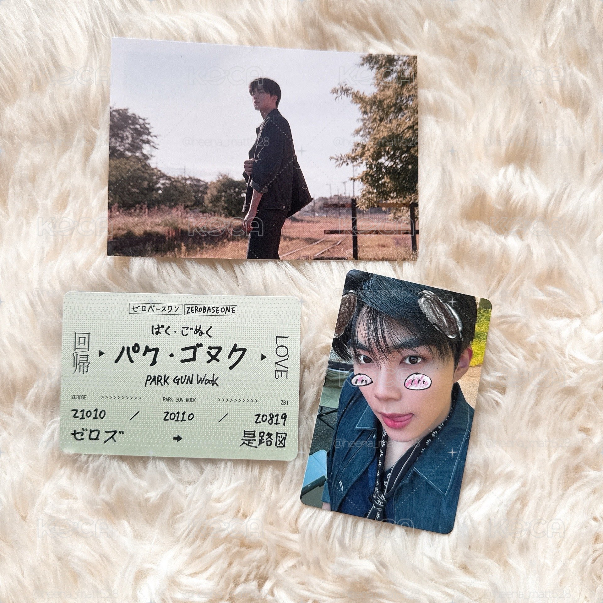 ZB1 日專回歸Love 個人盤 乾旭set