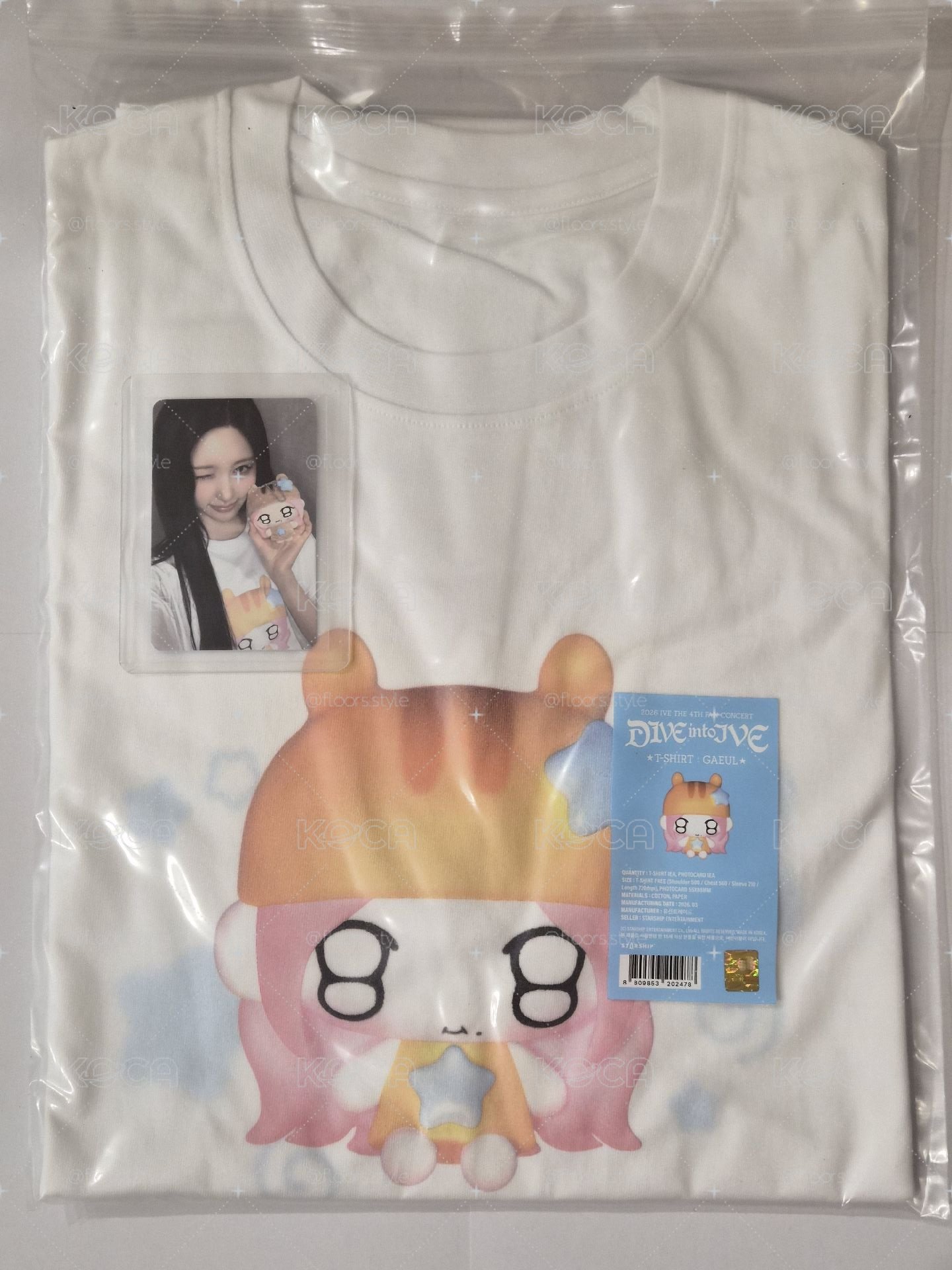 IVE 4th FC周邊 衣服含卡 GAEUL