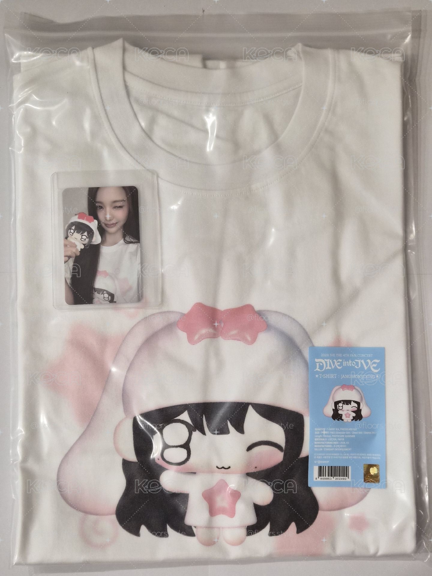 IVE 4th FC周邊 衣服含卡 WONYOUNG