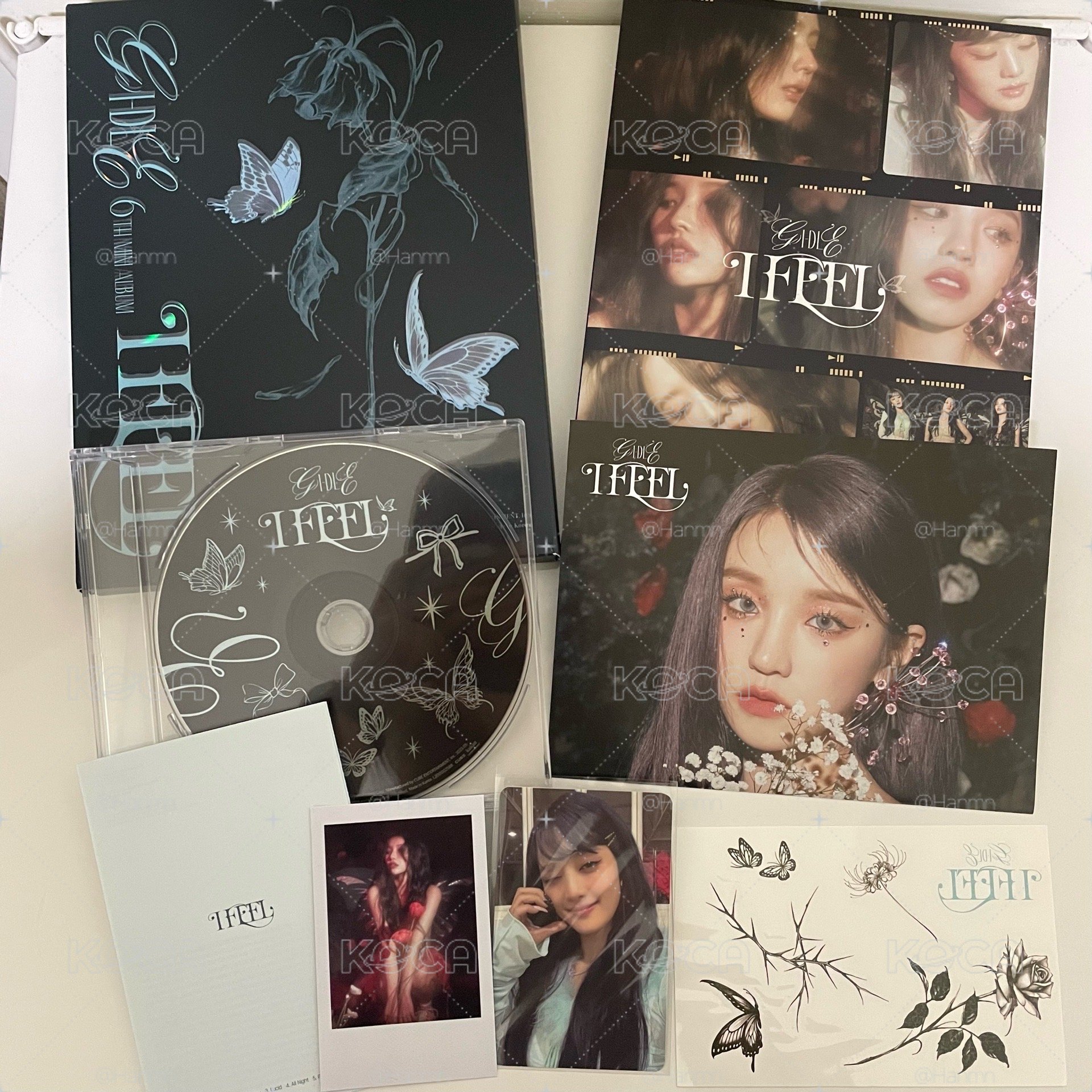 i-dle I FEEL BUTTERFLY 蝴蝶版 全專
