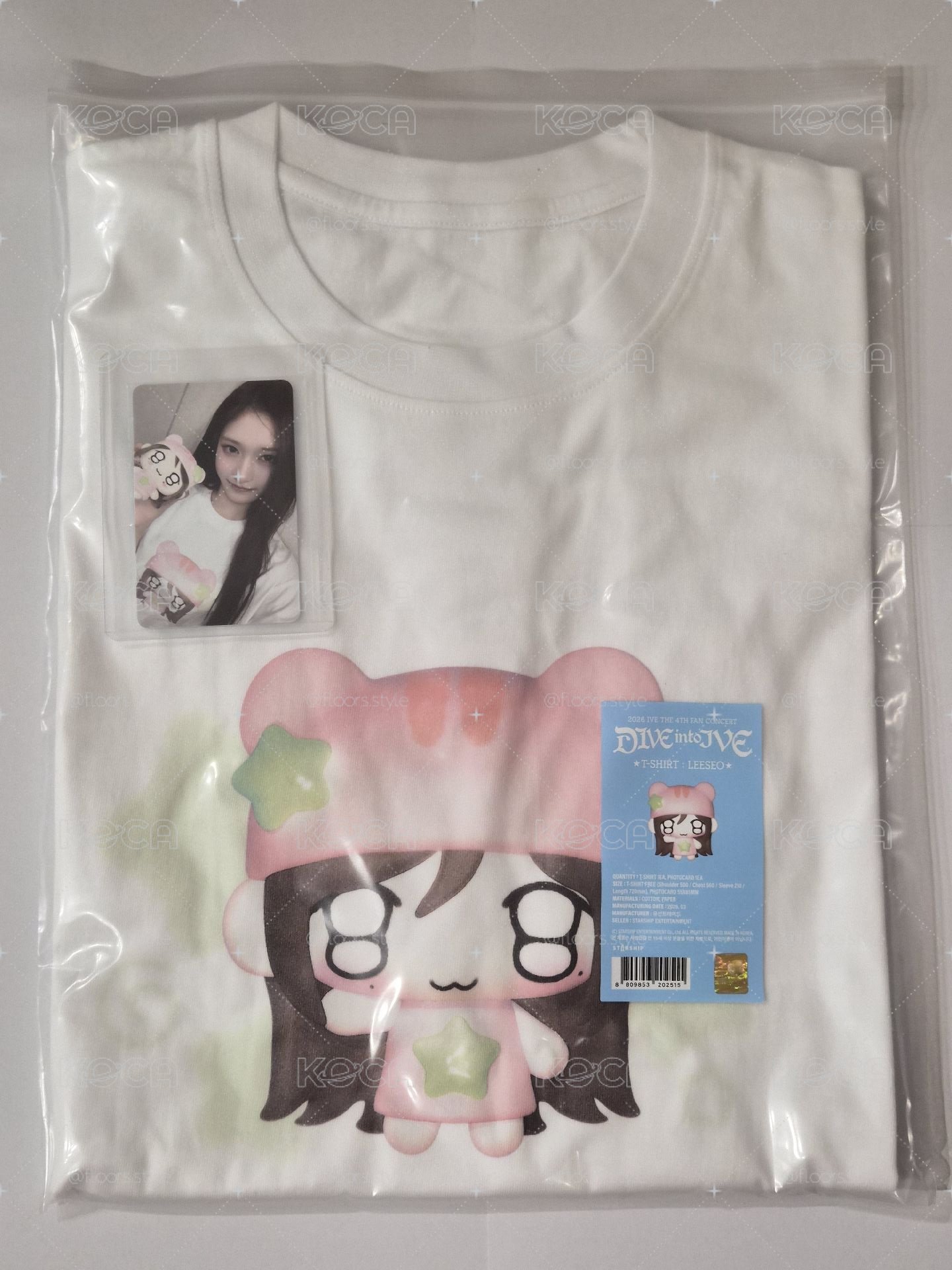 IVE 4th FC周邊 衣服含卡 LEESEO