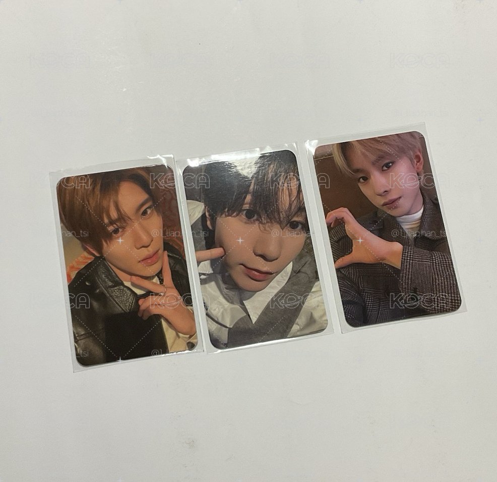 🎁NCT WISH color fanme 特典卡 Sion Ryo Yushi