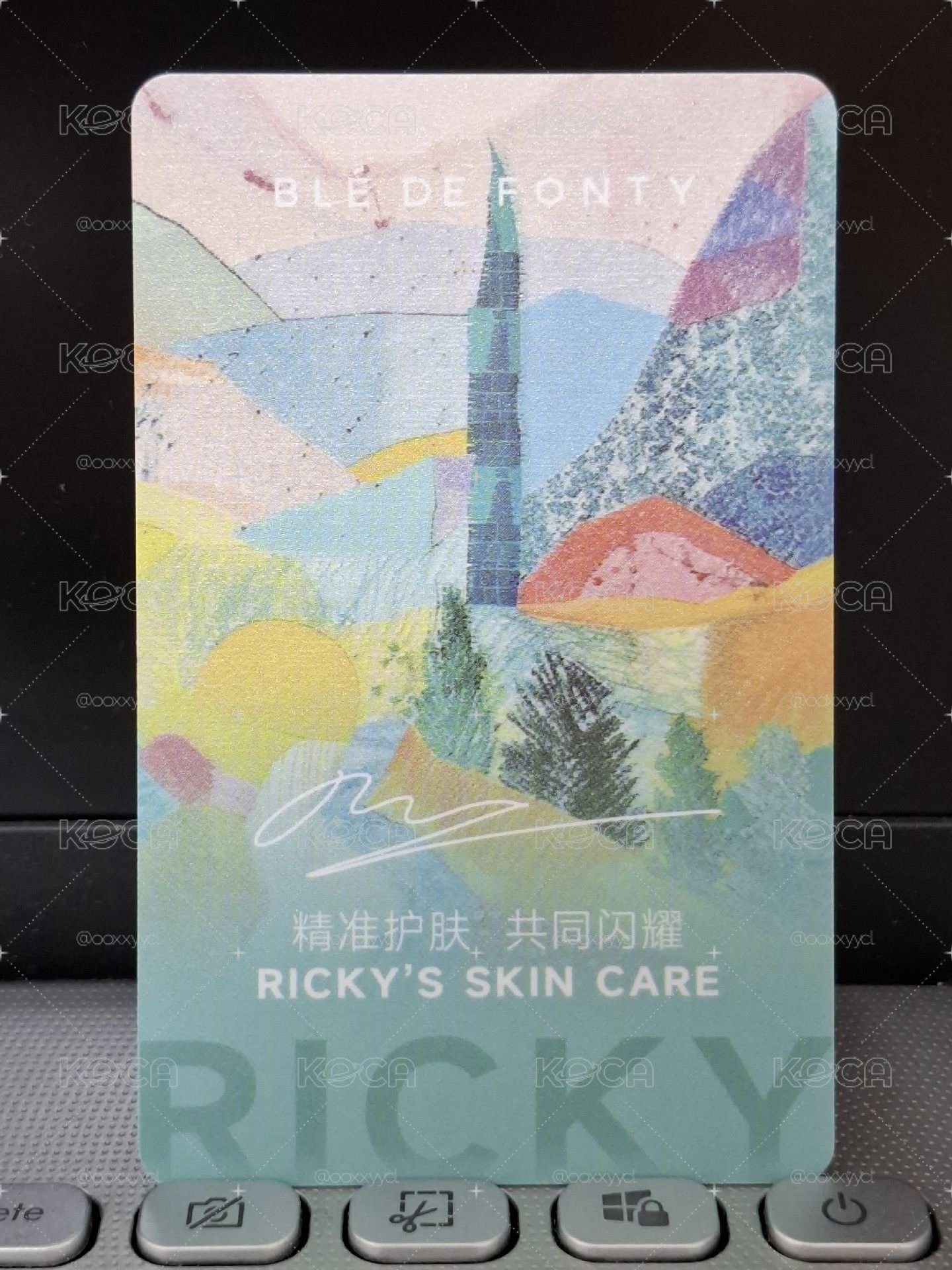 楓緹 代言卡銳