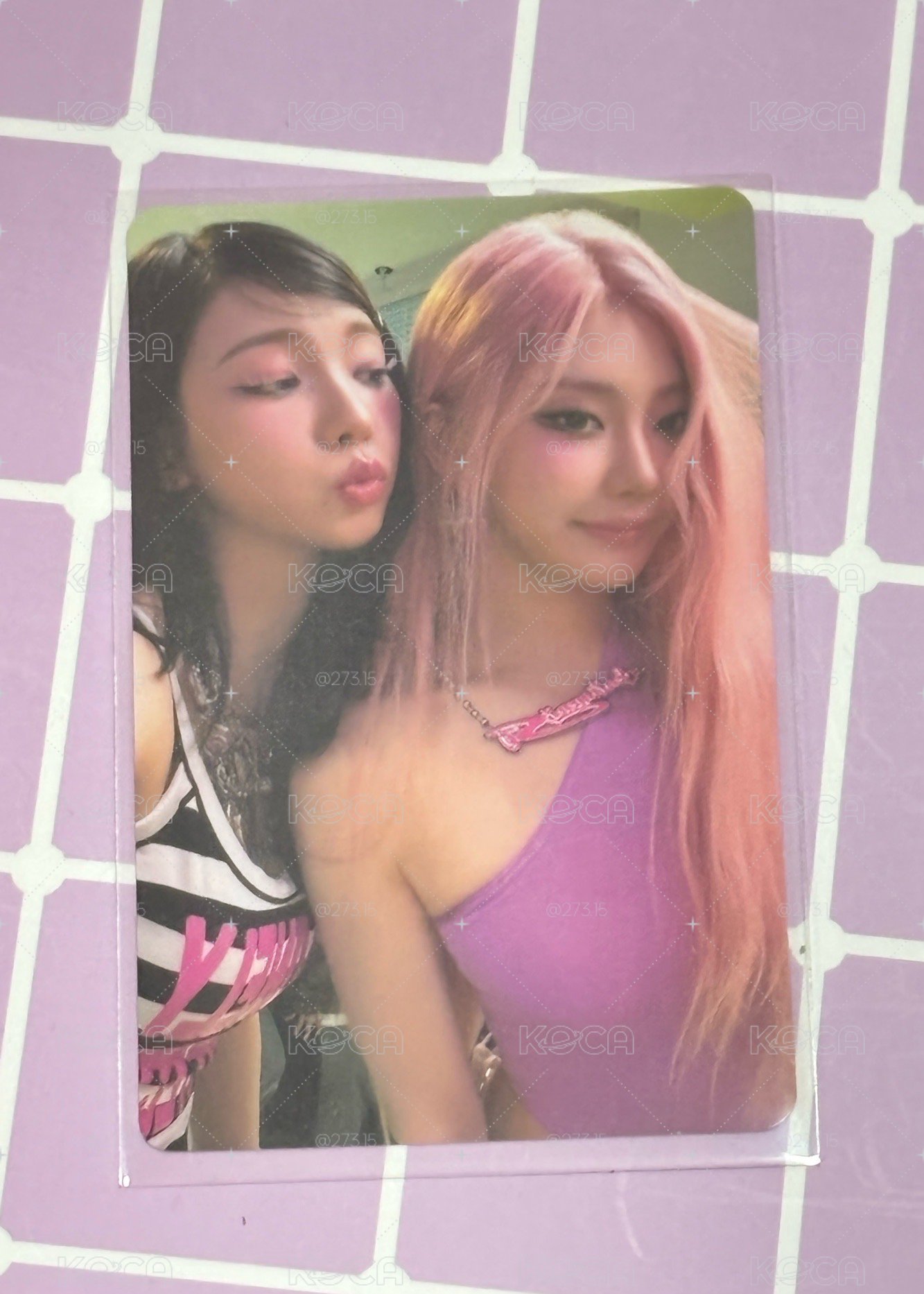 KISS N TELL 7/18FM 特典卡 