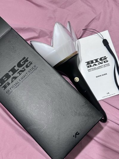 BIGBANG 20週年手燈+GD台北場周紅踢