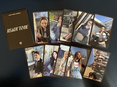 TWICE ready to be 預售禮 ver.be