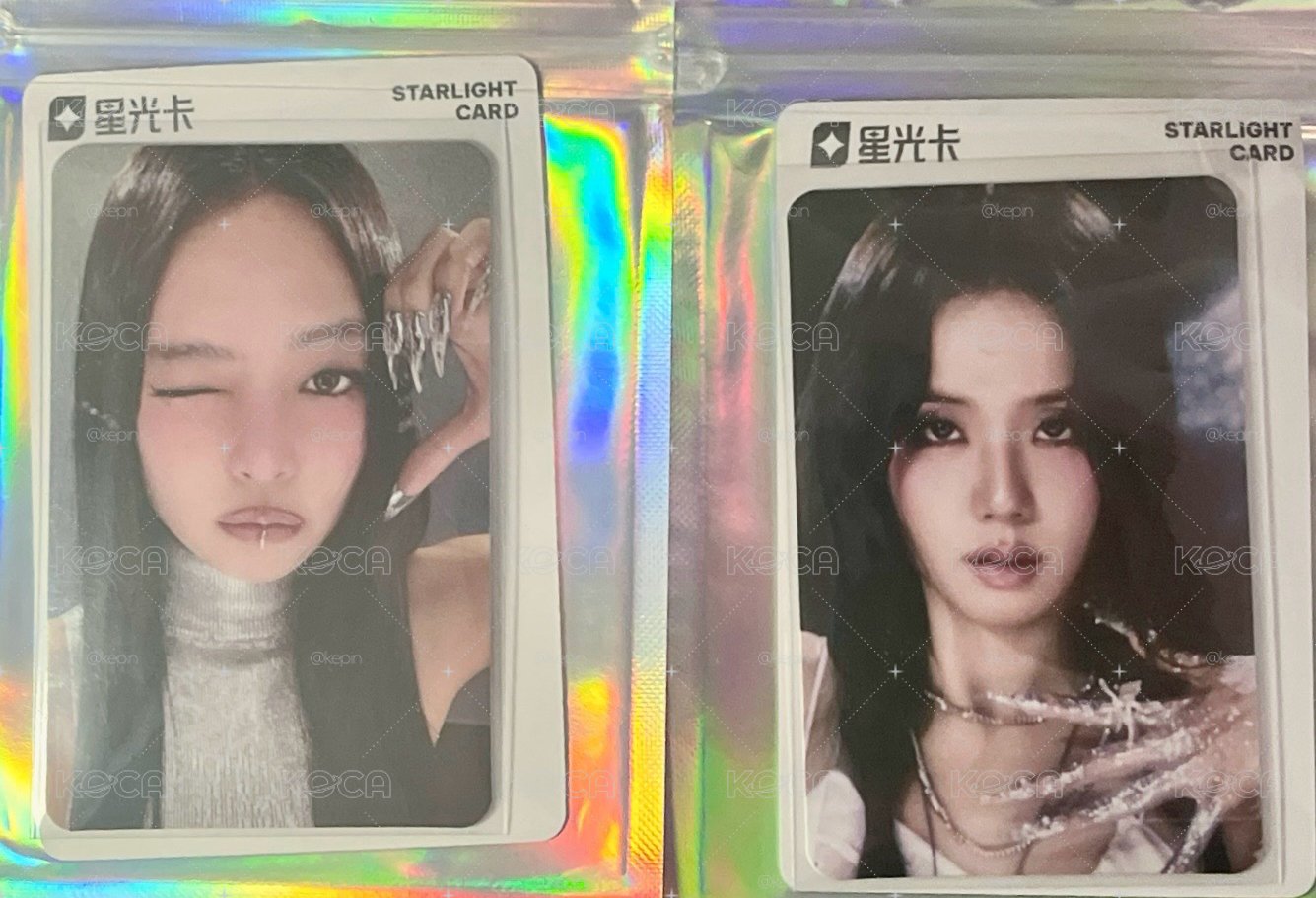 Blackpink 星光卡（兩張售）