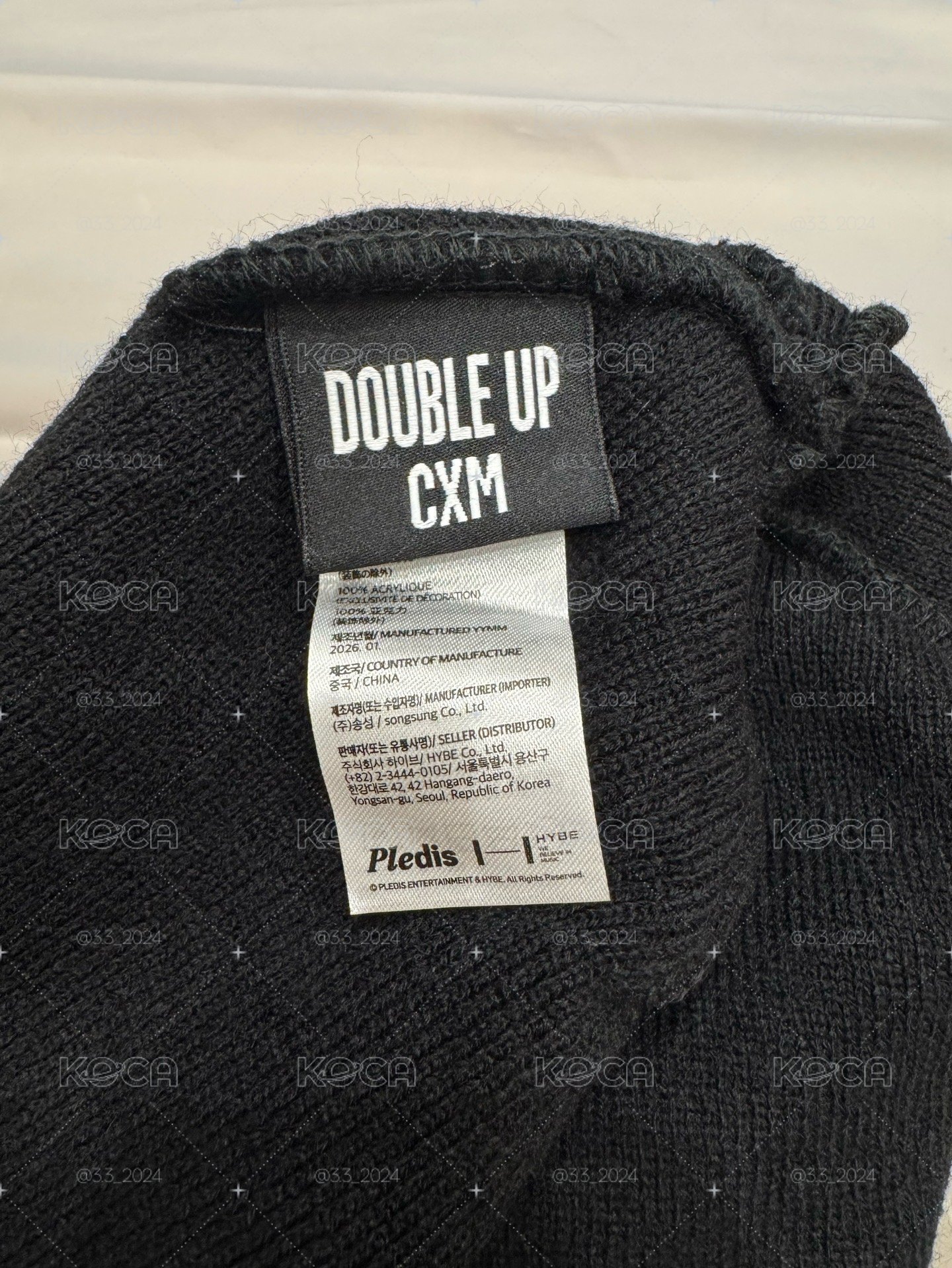 CxM 毛帽
