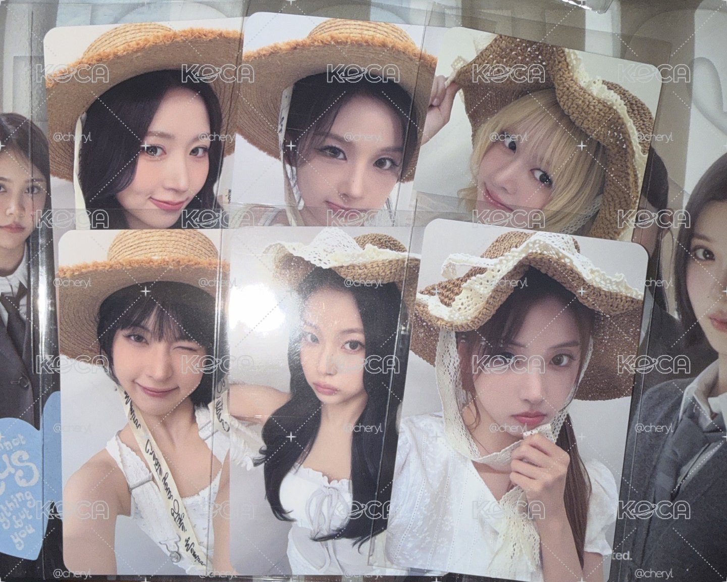 NMIXX 草帽一套
