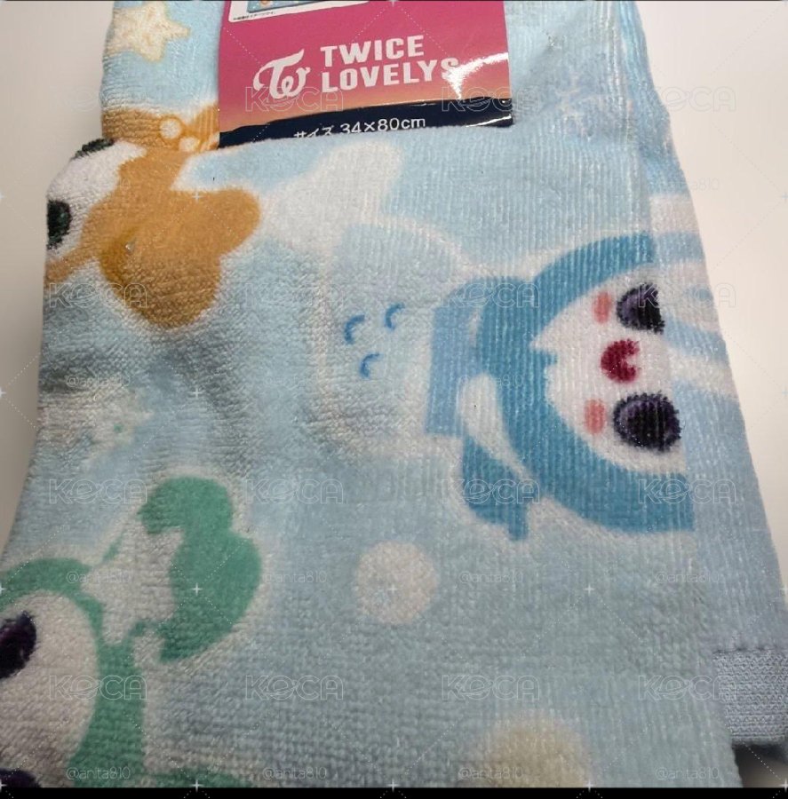 Twice 思夢樂聯名毛巾