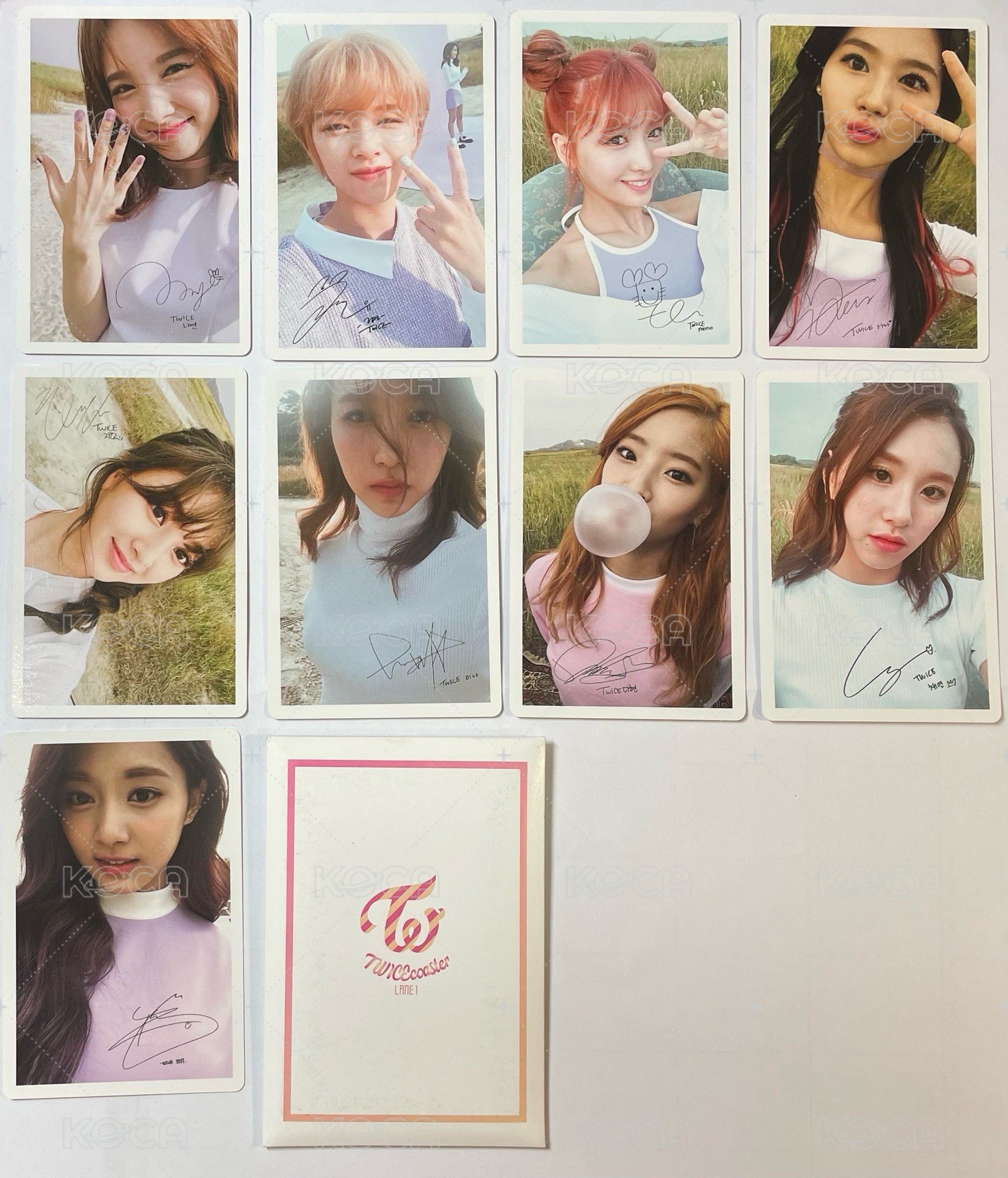 TWICE COASTER 預售禮