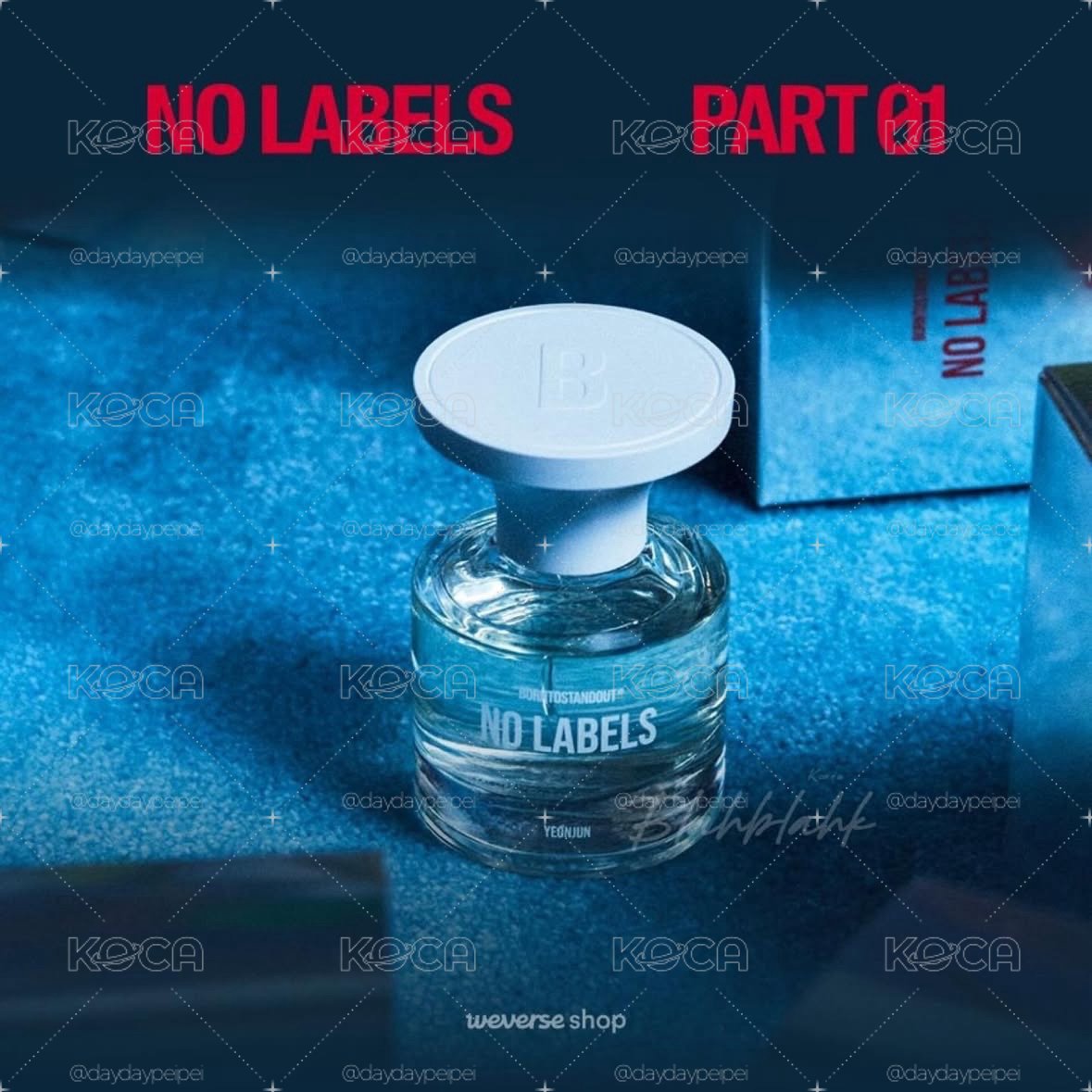 崔然竣 NO LABELS聯名香水