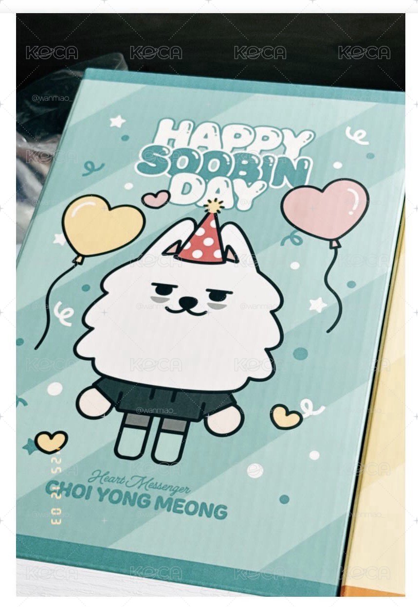 秀彬生日娃 - [SOOBIN] CHOI YONG MEONG Plush Set Share