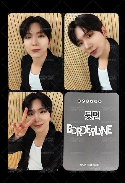 KIHYUN BORDERLINE kpt簽售3張