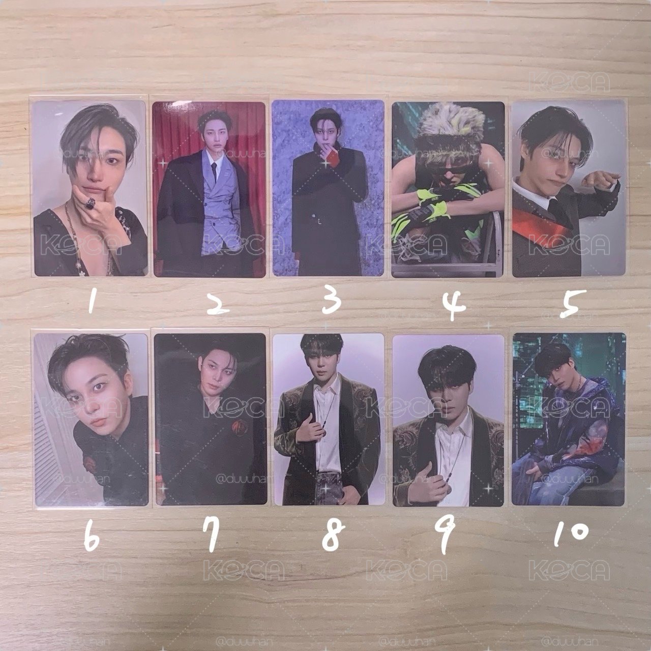 ATEEZ GH5 poca專卡