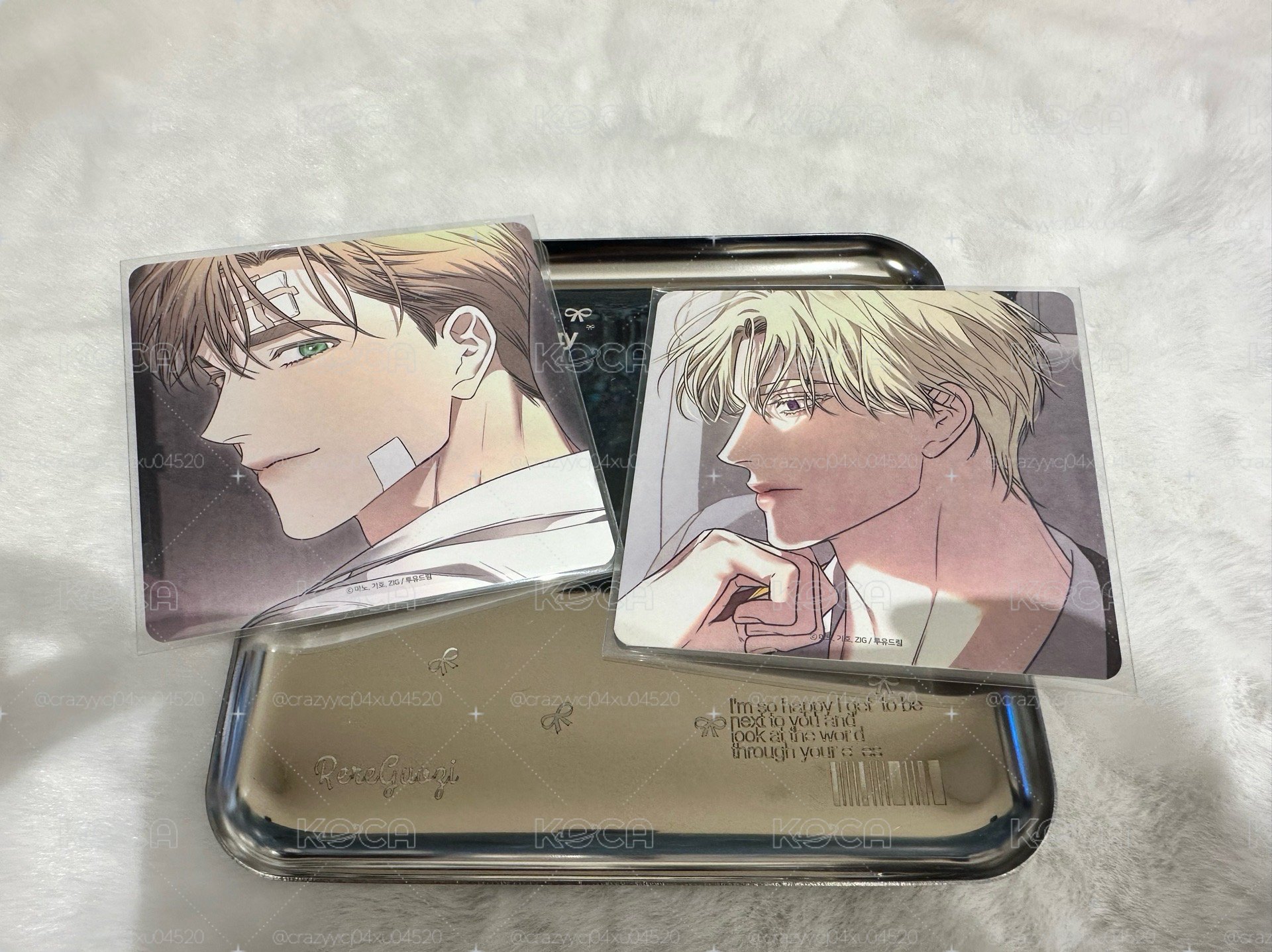 kiss me 杯墊