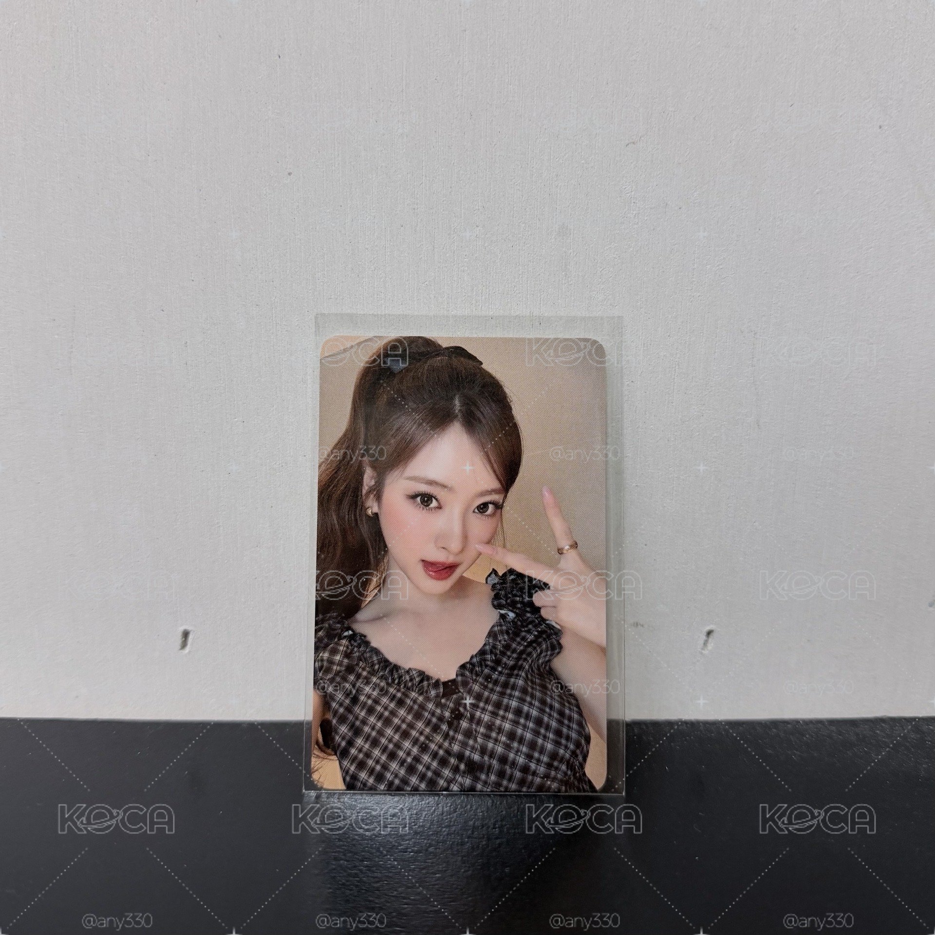 Anna泡泡摩奇上海簽售卡（中背）