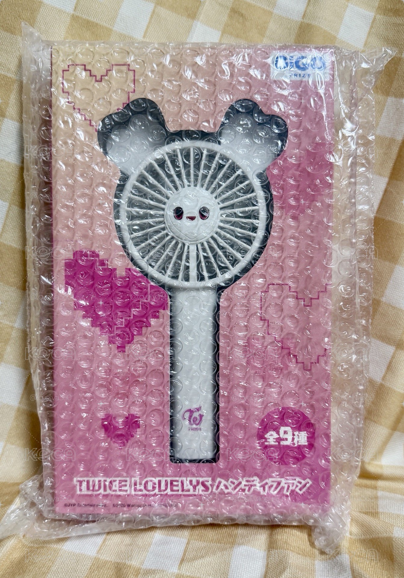 TWICE GIGO手持風扇