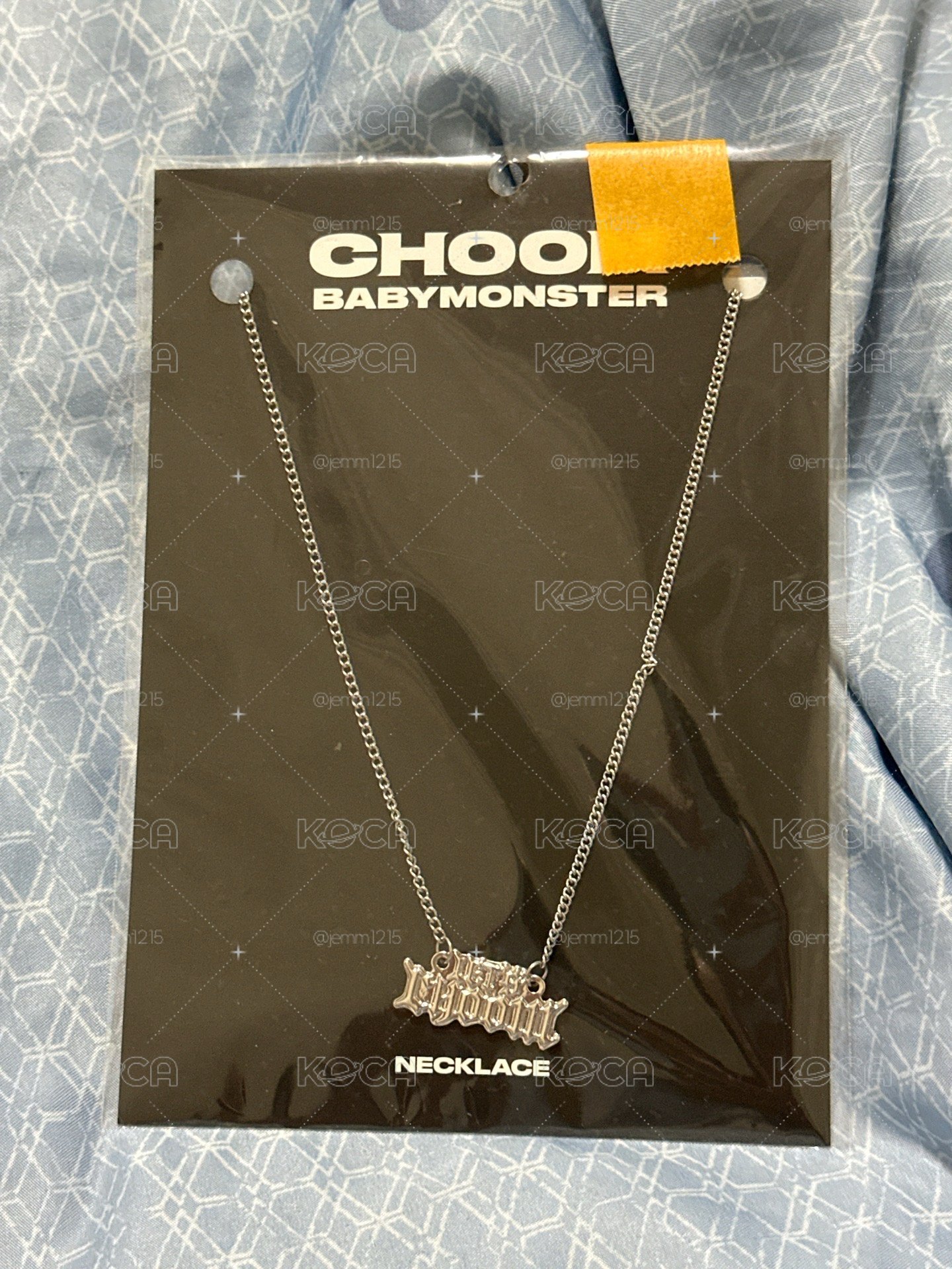 Choom 項鍊（全新未拆/內含一張團體明信片）