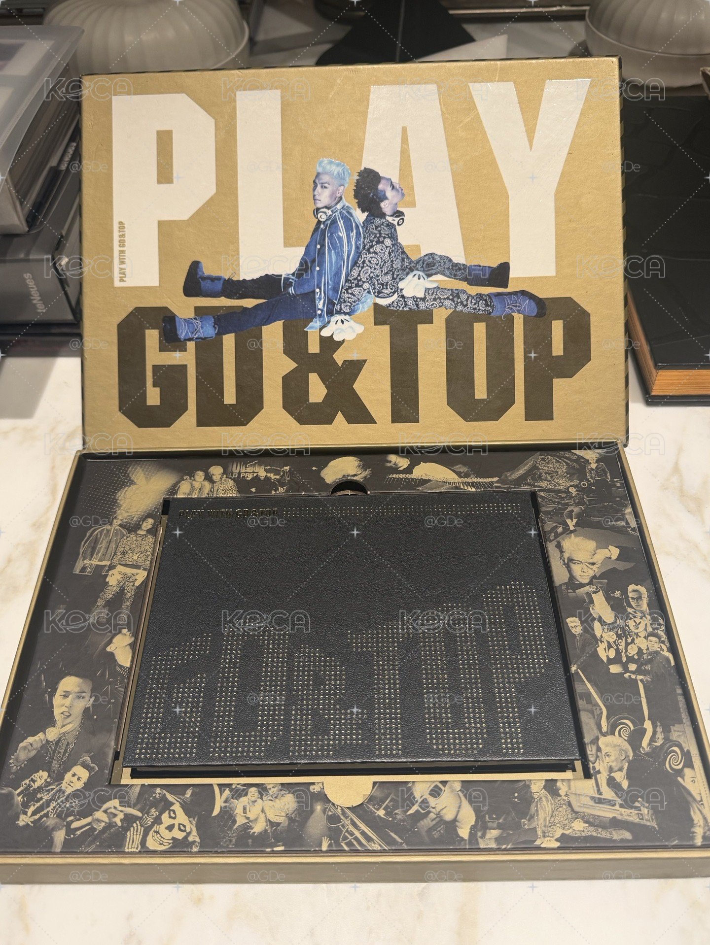 （暫保留中勿下）PLAY WITH GD & TOP ( 2DVD+100頁豪華寫真集 ) 全球豪華限量盤
