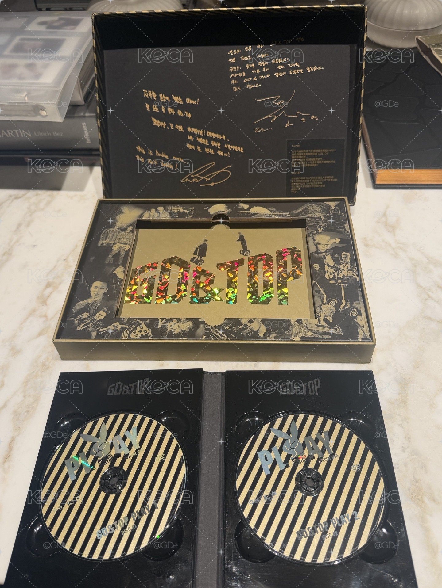 PLAY WITH GD & TOP ( 2DVD+100頁豪華寫真集 ) 全球豪華限量盤