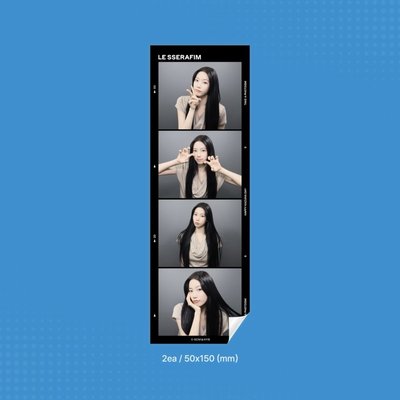 （代印）photoism snapism LE SSERAFIM 人生四格 貼紙